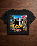 Straight Outta Kochi Female Baby Tee